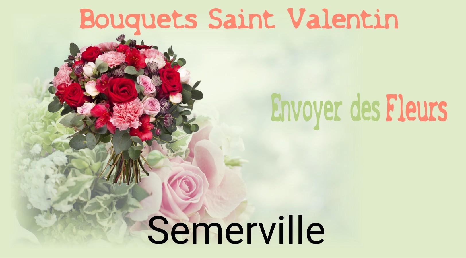 Roses de Saint-Valentin livrées à Semerville